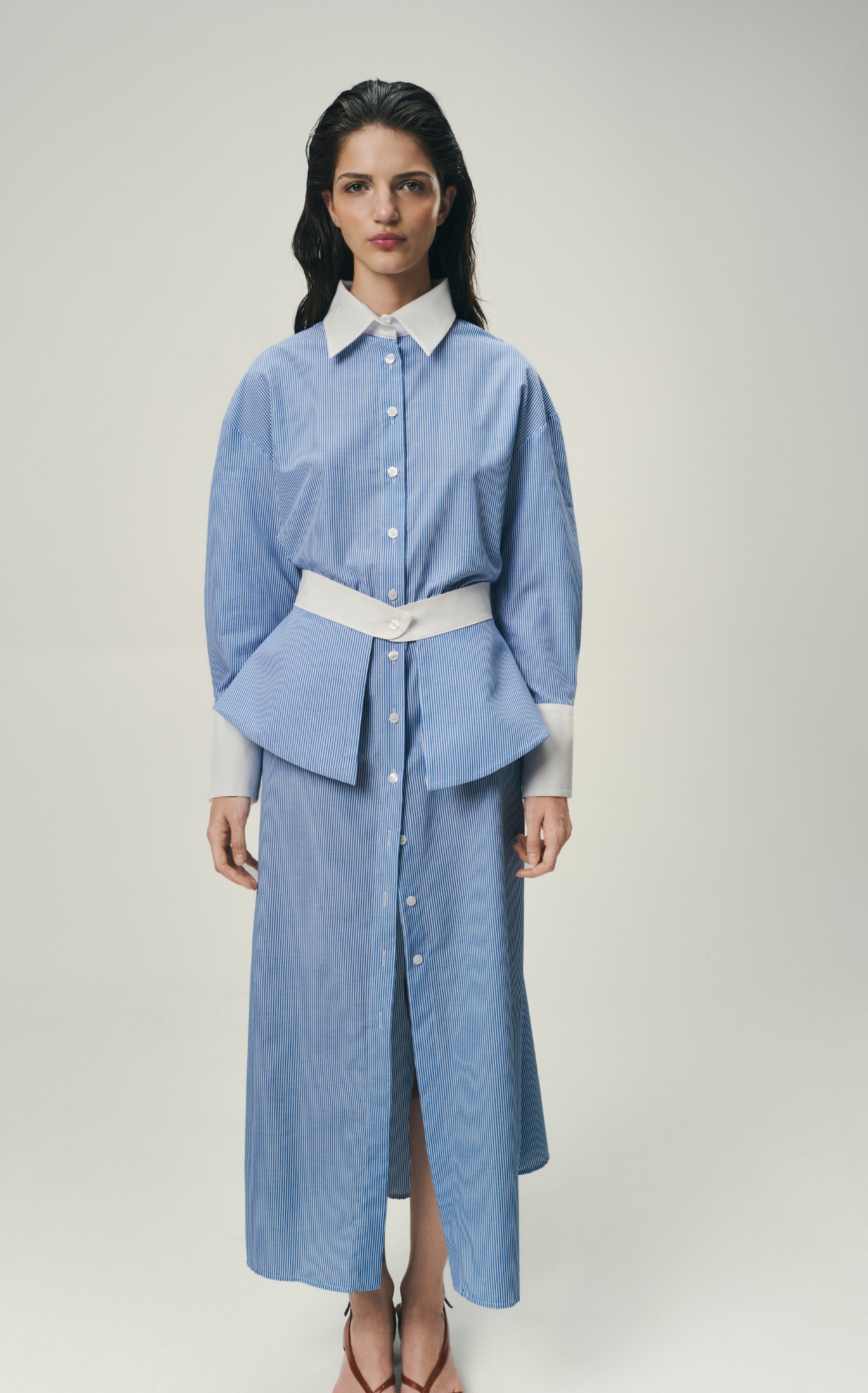 VOYAGE DRESS IN BLUE