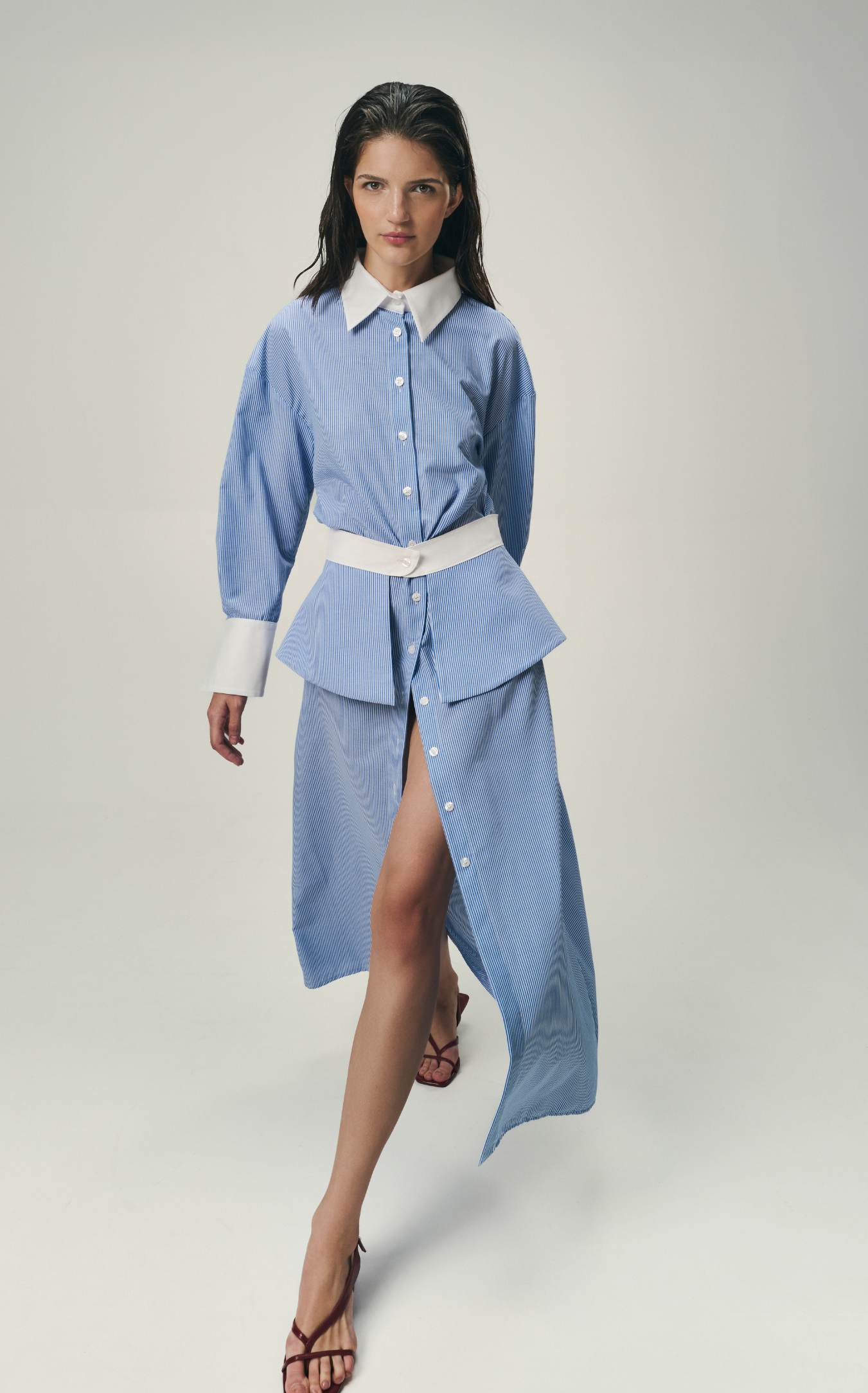 VOYAGE DRESS IN BLUE
