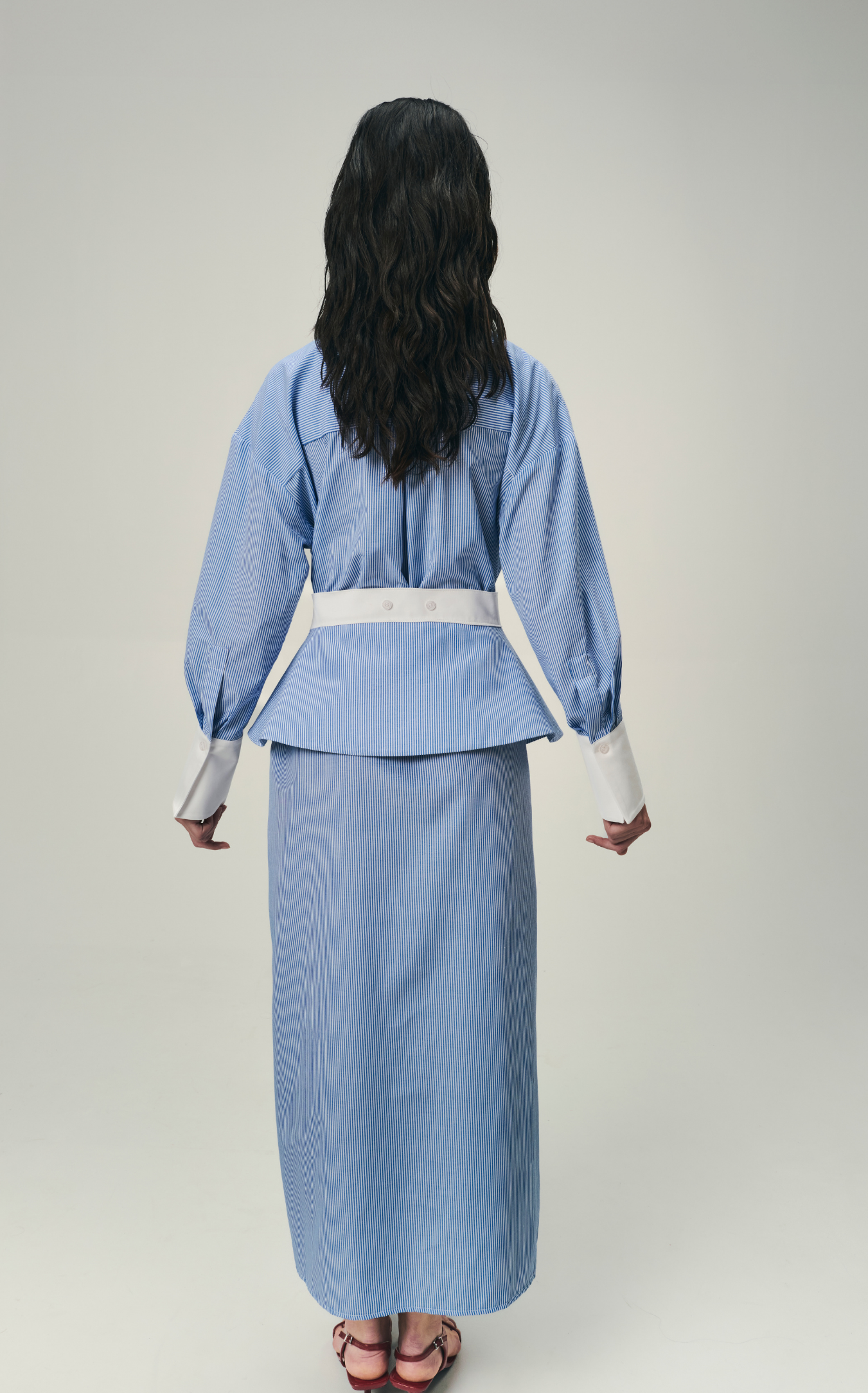 VOYAGE DRESS IN BLUE