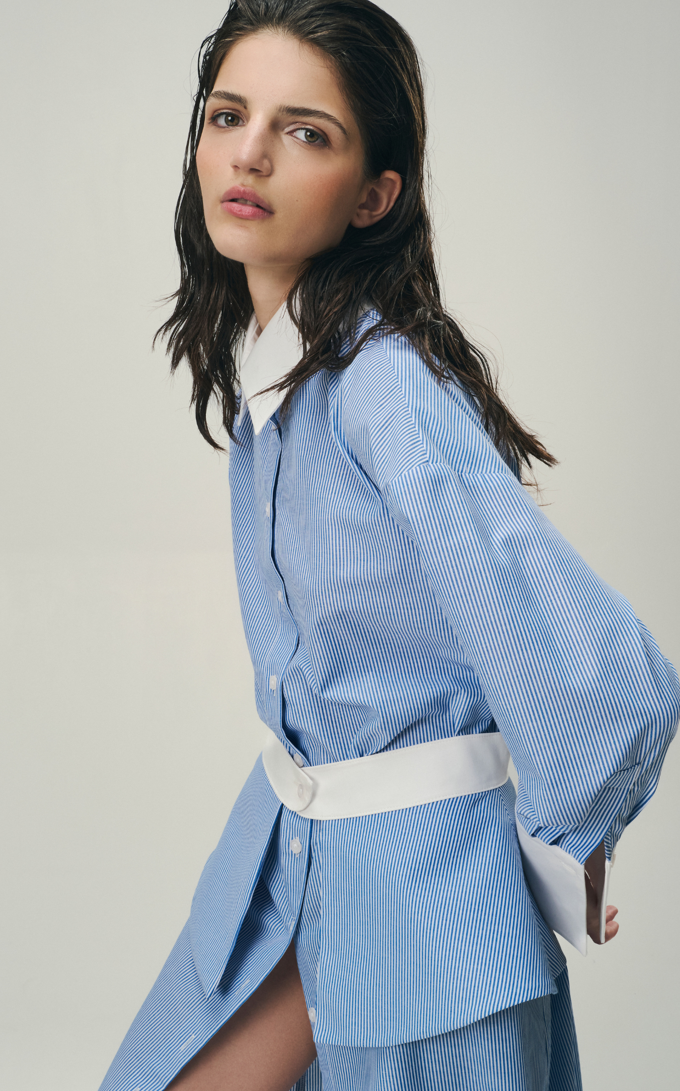 VOYAGE DRESS IN BLUE
