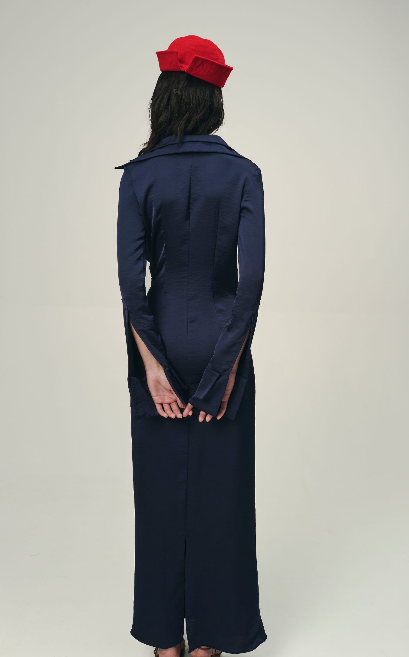 CELEST MAXI DRESS IN NAVY